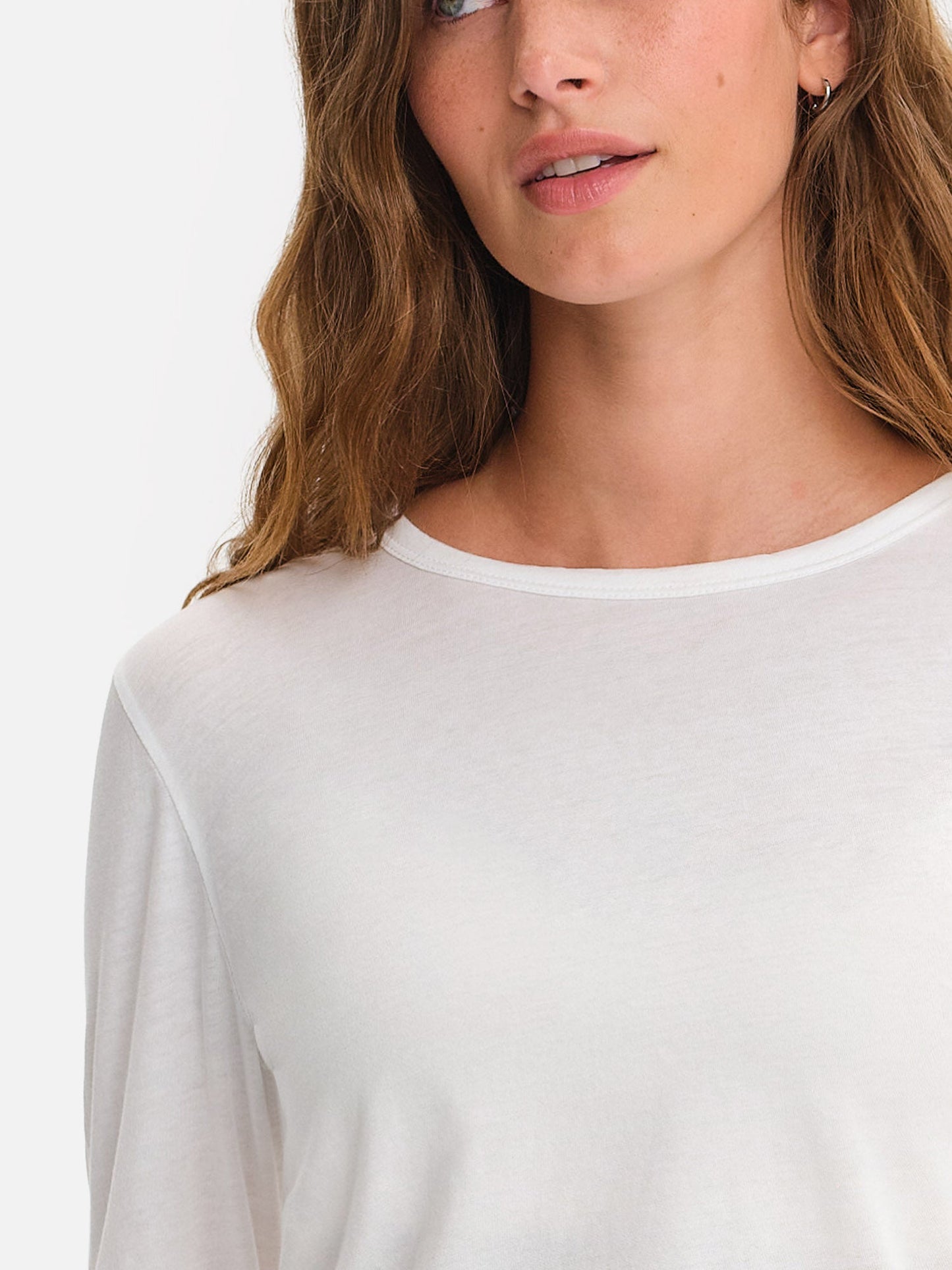 Organic Cotton Long Sleeve Layering Tee