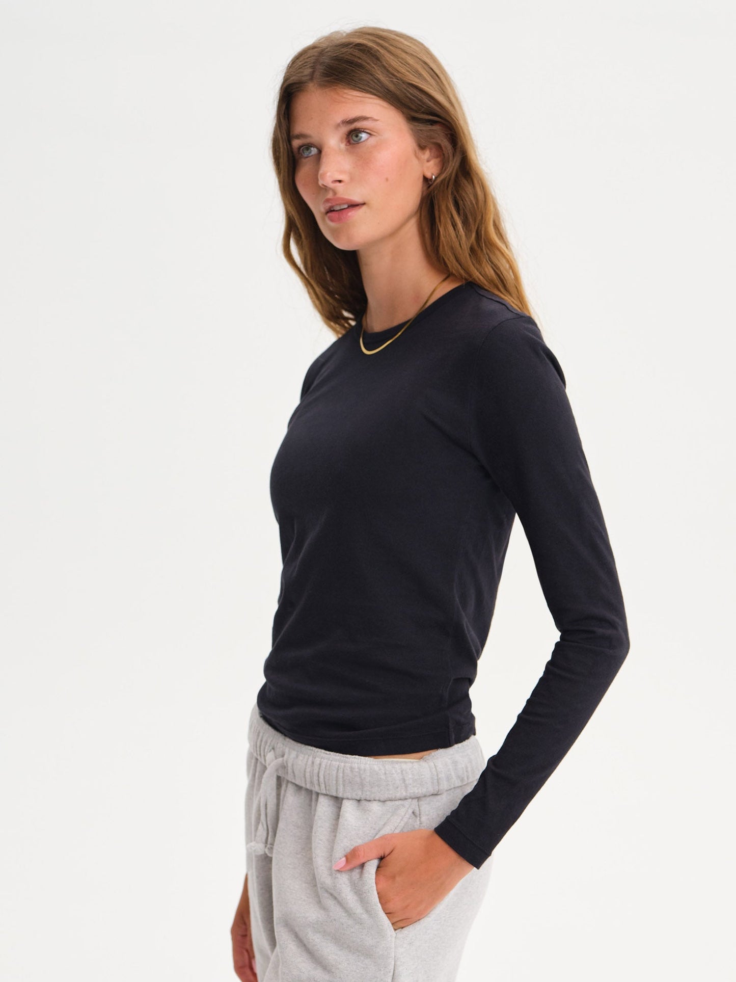 Organic Cotton Long Sleeve Layering Tee