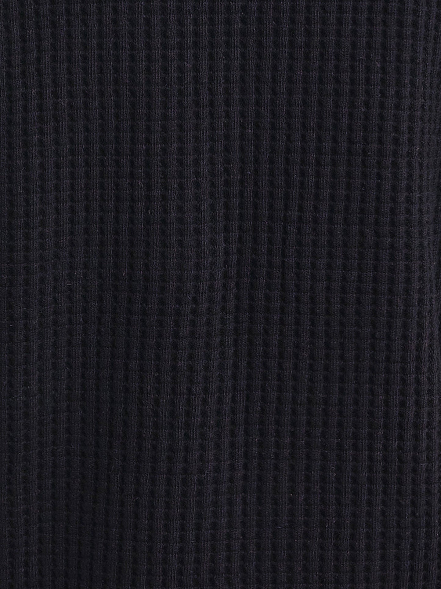 Organic Waffle Crew Top