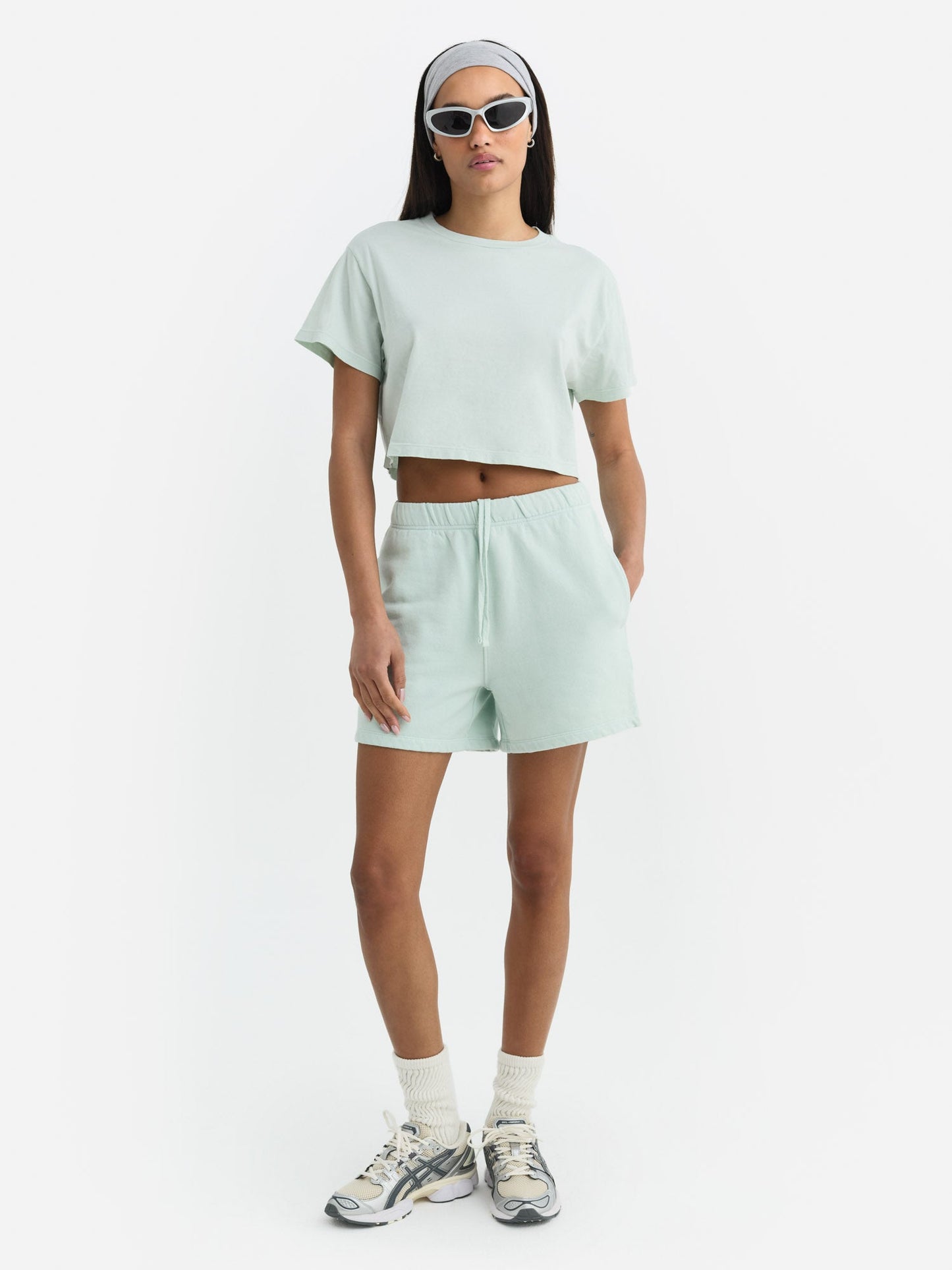 Organic Cotton Relaxed Crop Tee