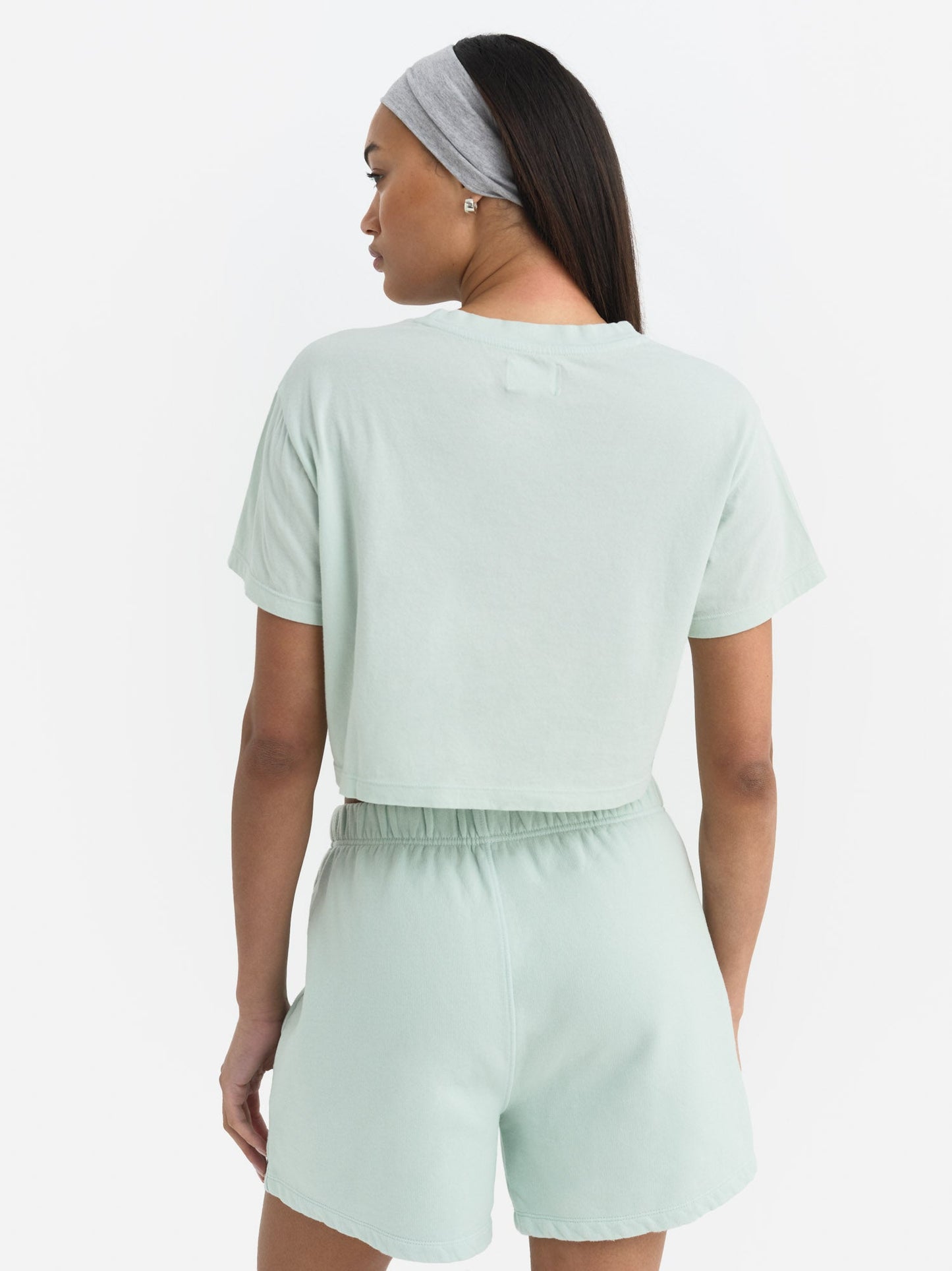 Organic Cotton Relaxed Crop Tee