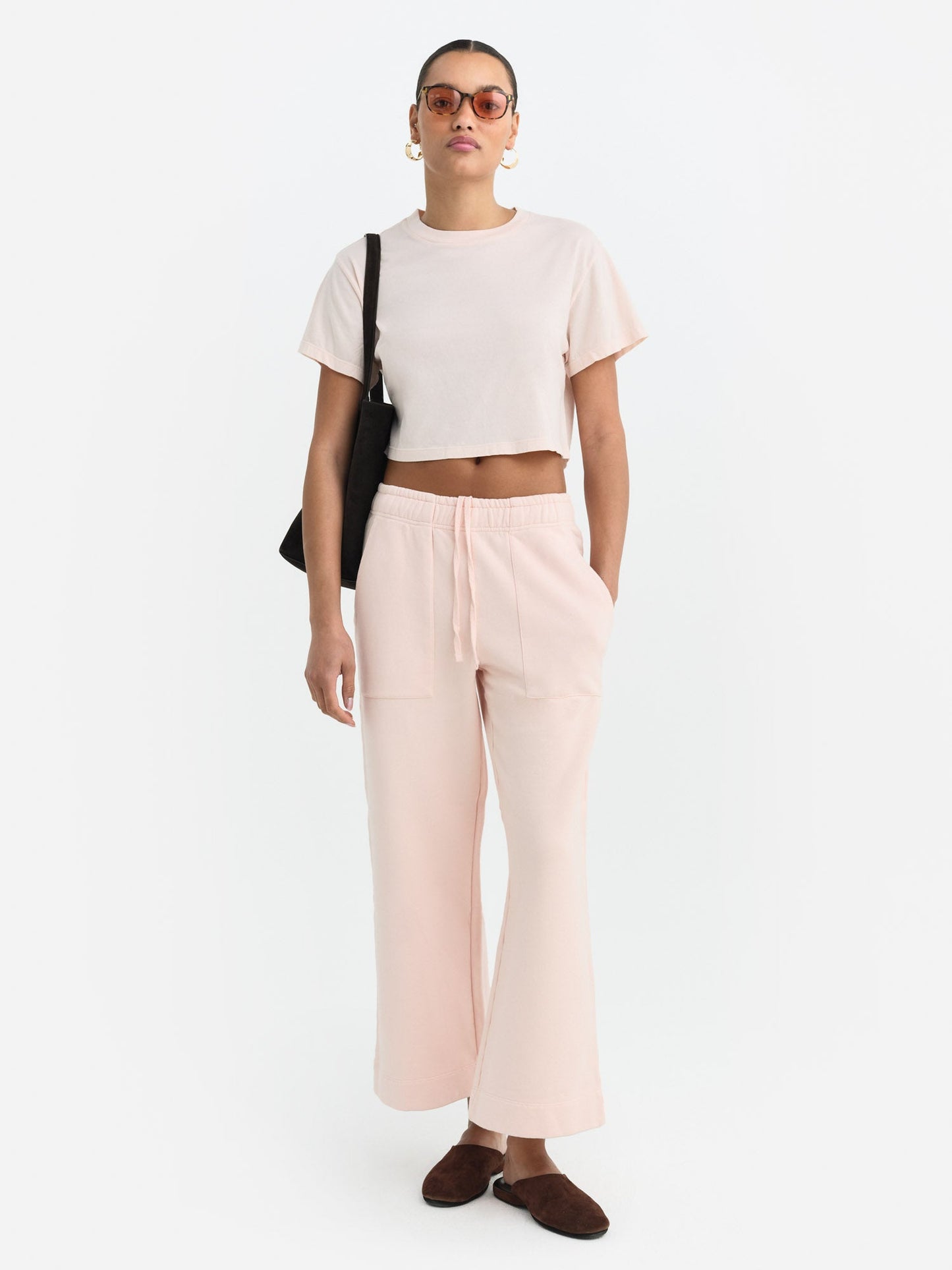 Organic Cotton Relaxed Crop Tee