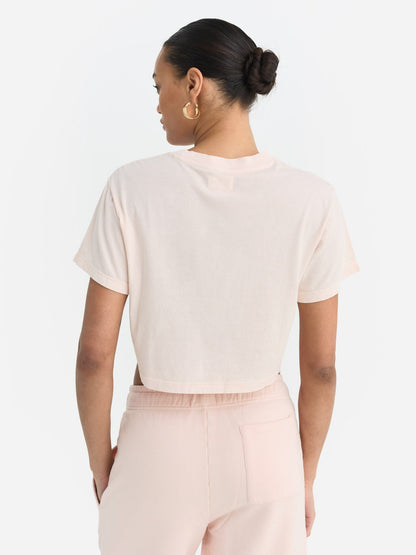 Organic Cotton Relaxed Crop Tee