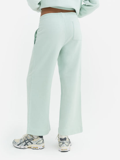 Organic Fleece Wide Leg Pant