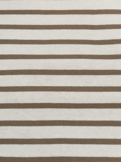 Organic Cotton Striped Shrunken Tee