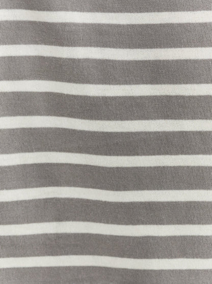 Organic Cotton Striped Muscle Tank