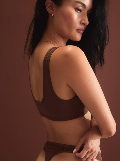 Organic Comfort Scoop Bralette