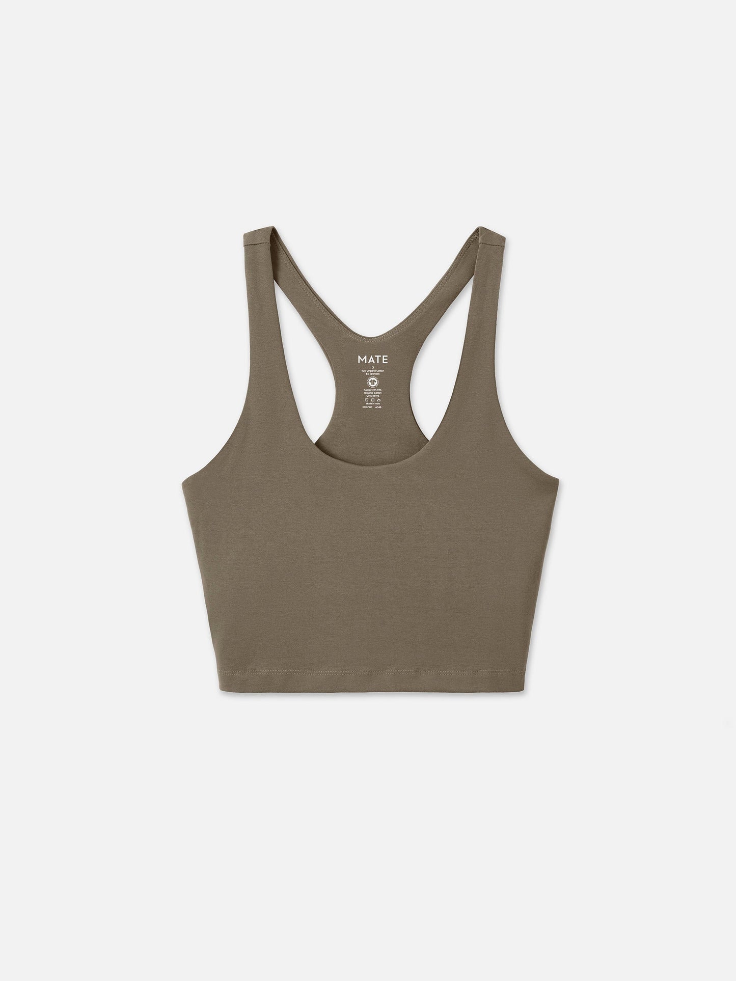 Organic Stretch Racer Tank