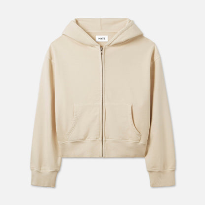 Organic Fleece Zip Hoodie