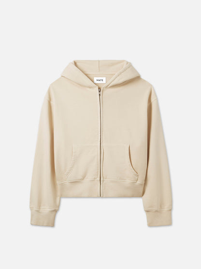Organic Fleece Zip Hoodie
