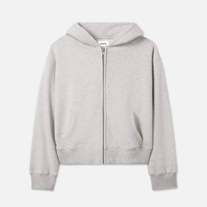 Organic Fleece Zip Hoodie