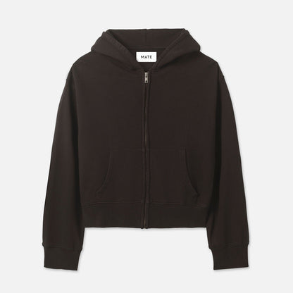 Organic Fleece Zip Hoodie