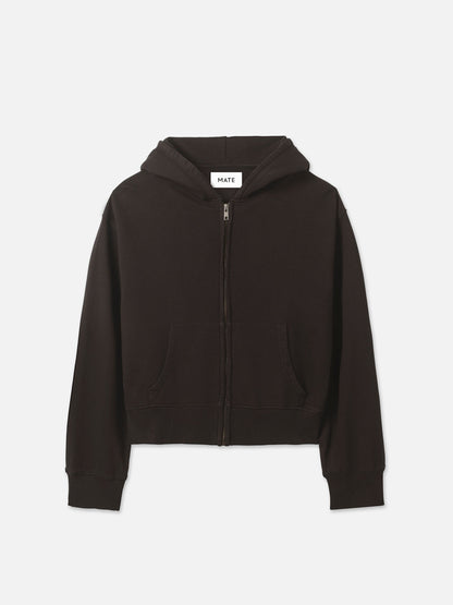 Organic Fleece Zip Hoodie
