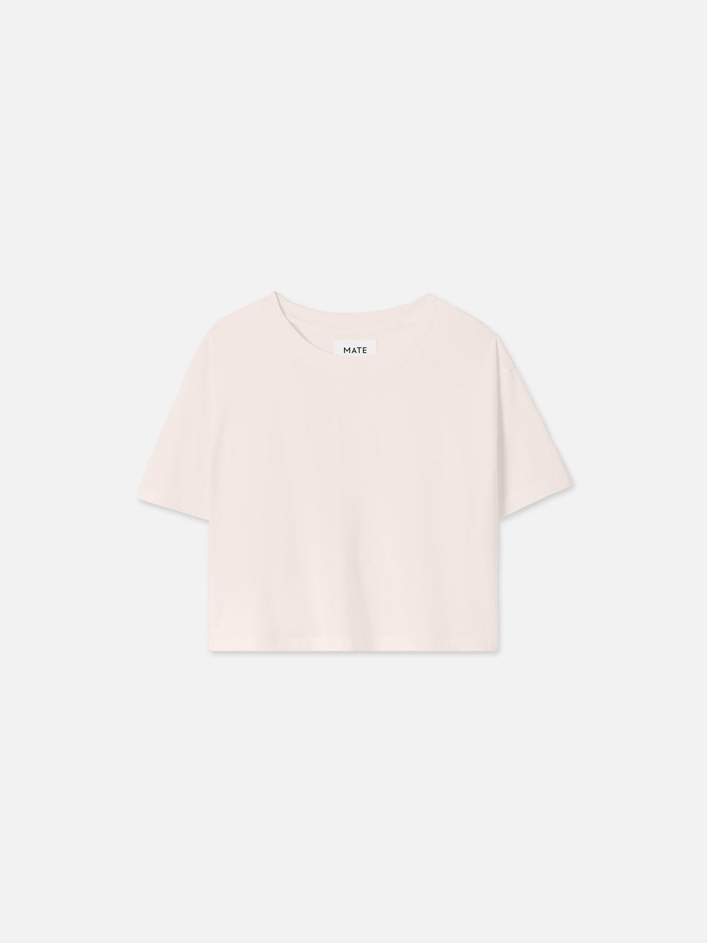 Organic Cotton Relaxed Crop Tee