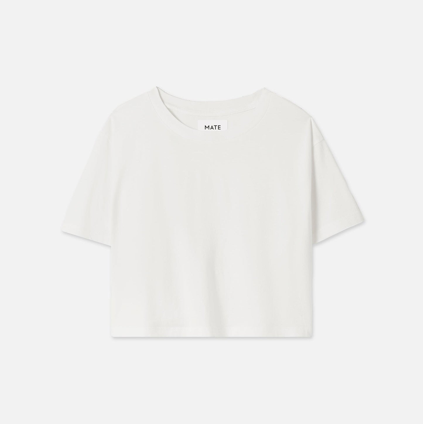 Organic Cotton Relaxed Crop Tee