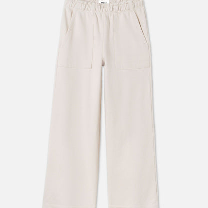 Organic Fleece Wide Leg Pant