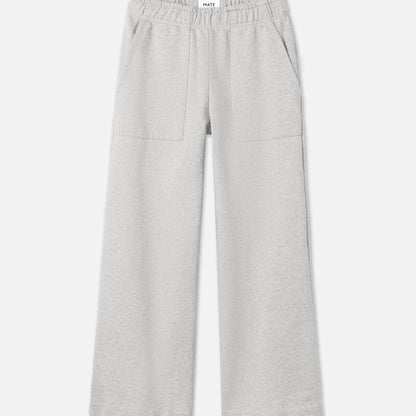 Organic Fleece Wide Leg Pant