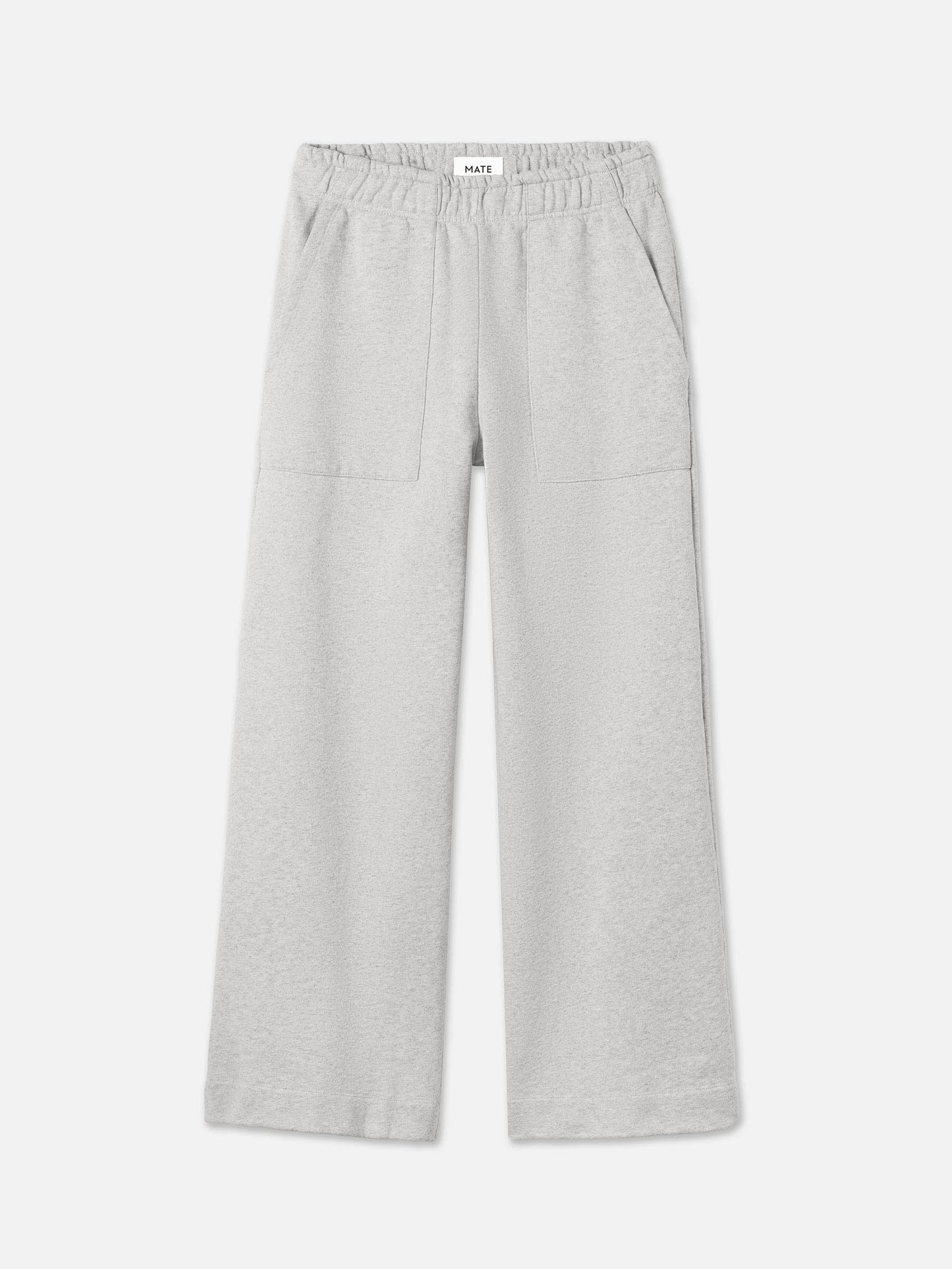 Organic Fleece Wide Leg Pant