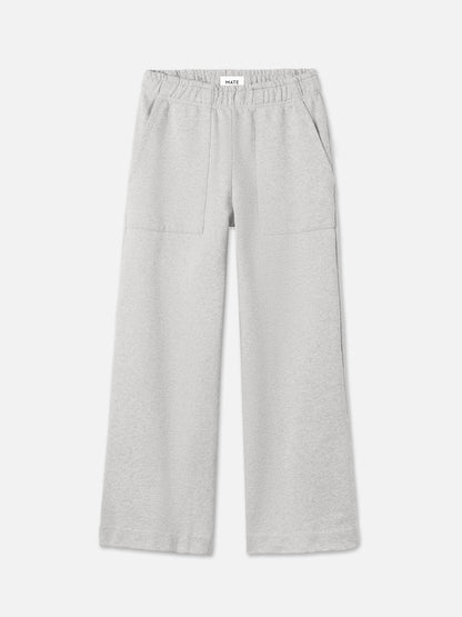 Organic Fleece Wide Leg Pant