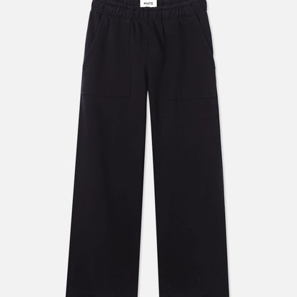 Organic Fleece Wide Leg Pant