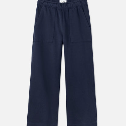 Organic Fleece Wide Leg Pant