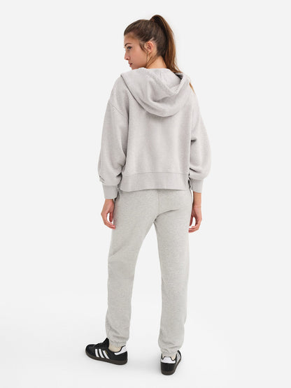 Organic Fleece Zip Hoodie