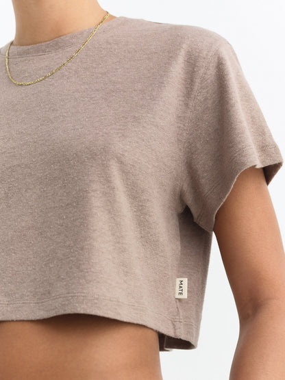 Regenerative Hemp Relaxed Crop Tee