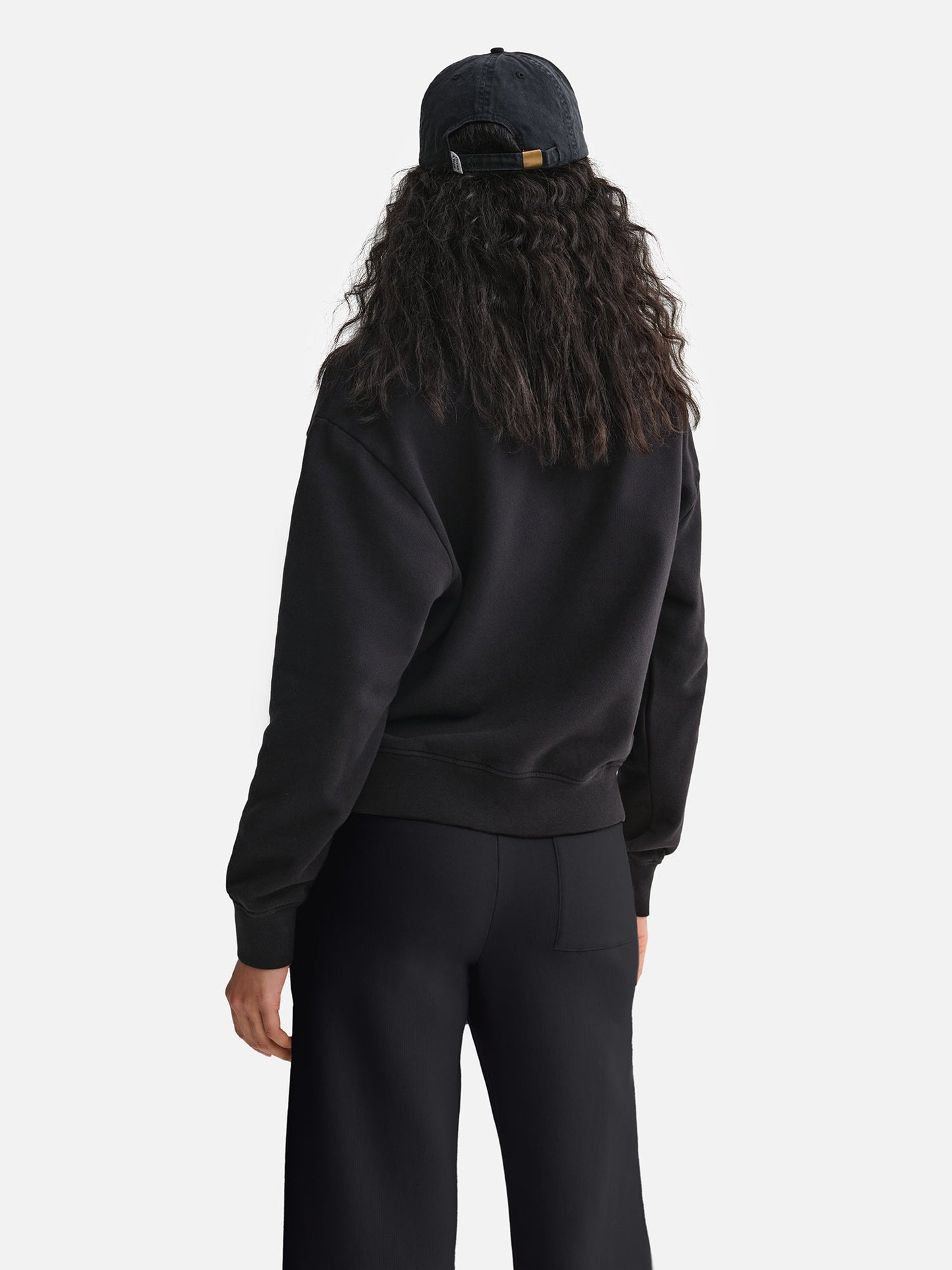 Organic Fleece Quarter Zip Sweatshirt