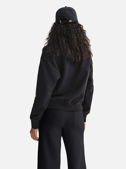 Organic Fleece Quarter Zip Sweatshirt