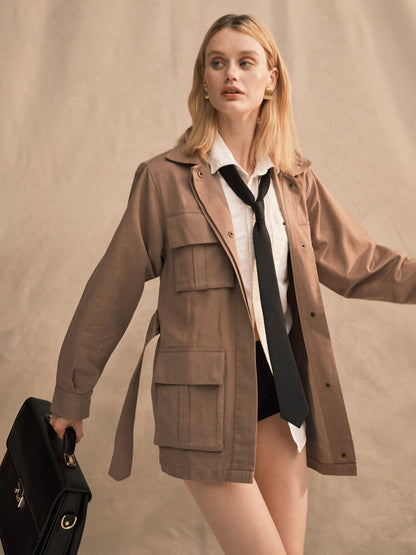 Tencel Twill Utility Jacket