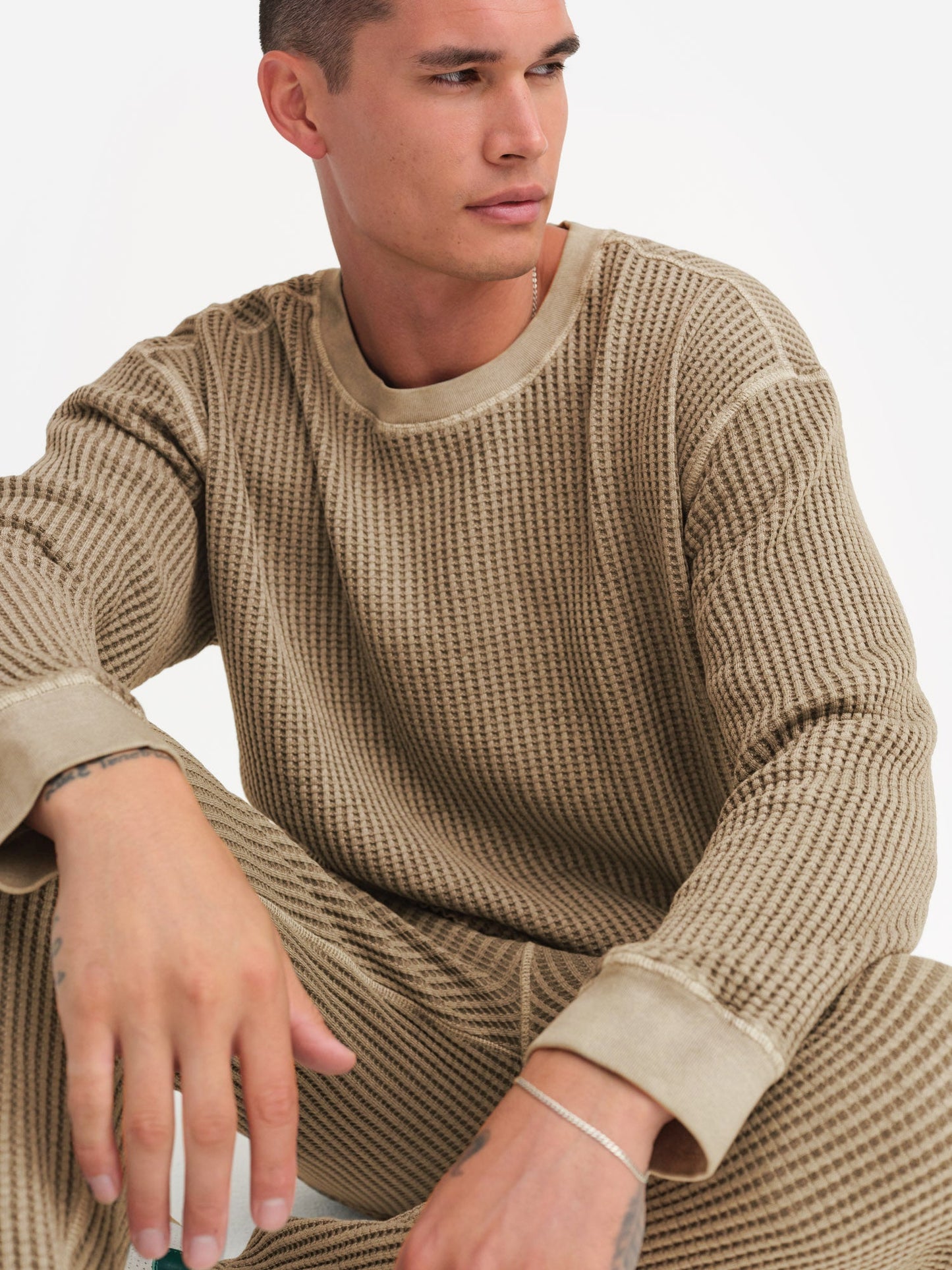 Men's Organic Waffle Sweatpant