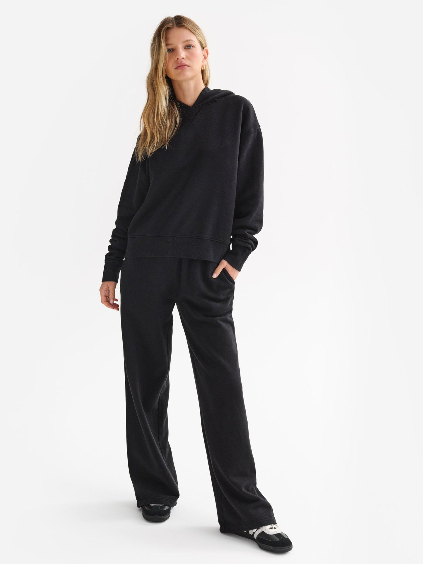 Organic Fleece Straight Leg Sweatpant