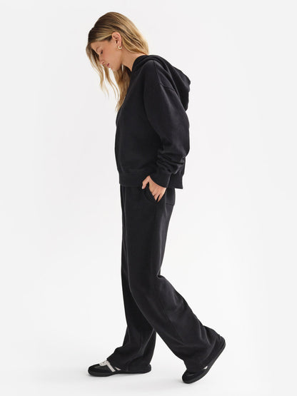 Organic Fleece Straight Leg Sweatpant