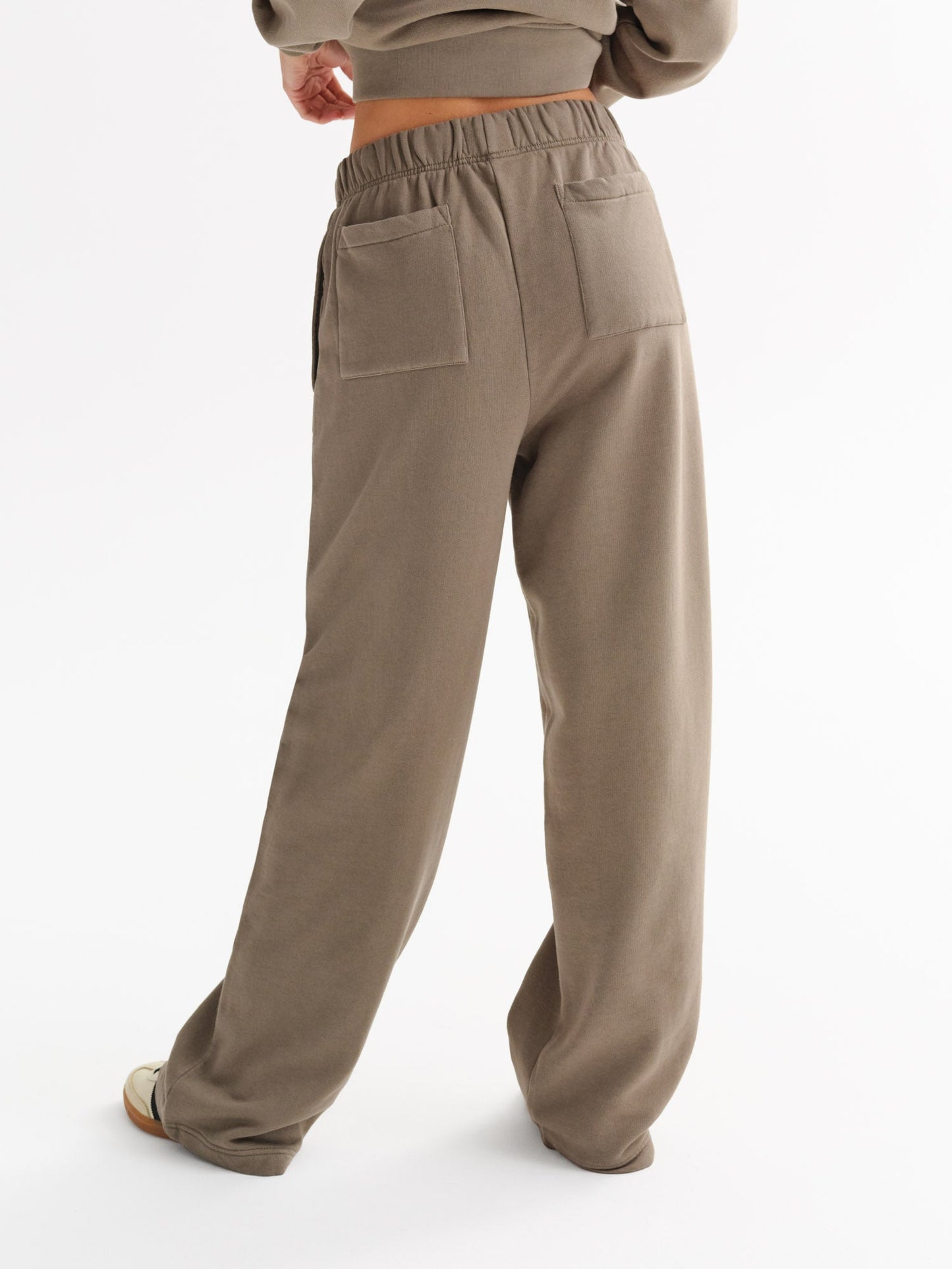 Organic Fleece Straight Leg Sweatpant