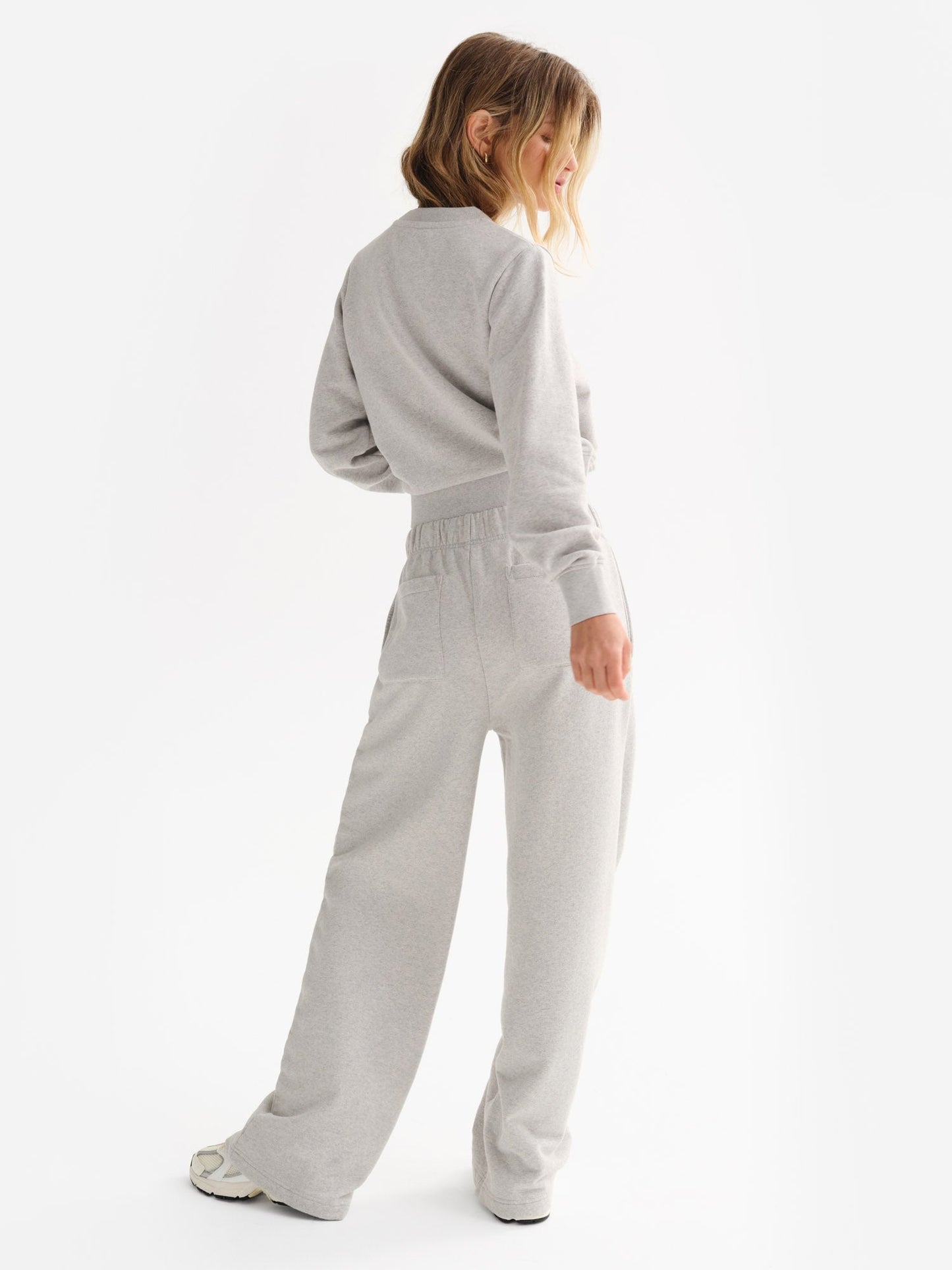 Organic Fleece Straight Leg Sweatpant