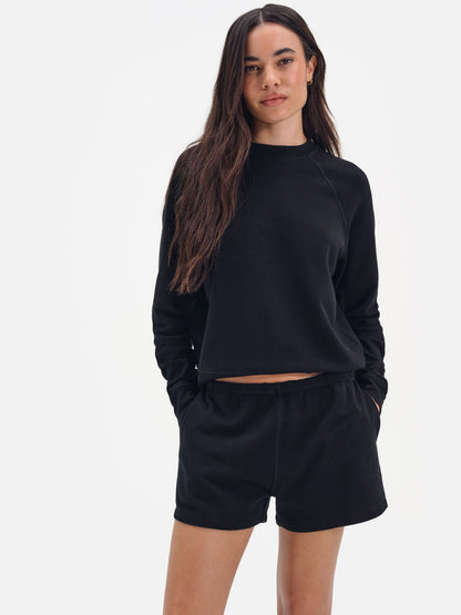 Organic Lightweight Terry Track Shorts