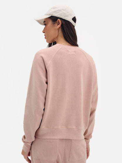 Organic Lightweight Terry Raglan Sweatshirt