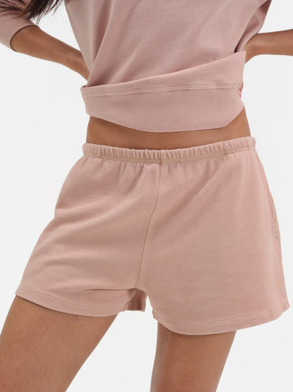 Organic Lightweight Terry Track Shorts