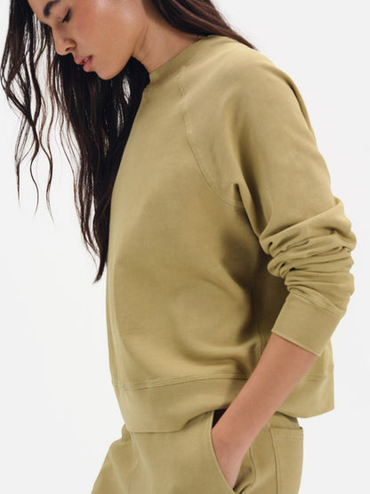 Organic Lightweight Terry Raglan Sweatshirt