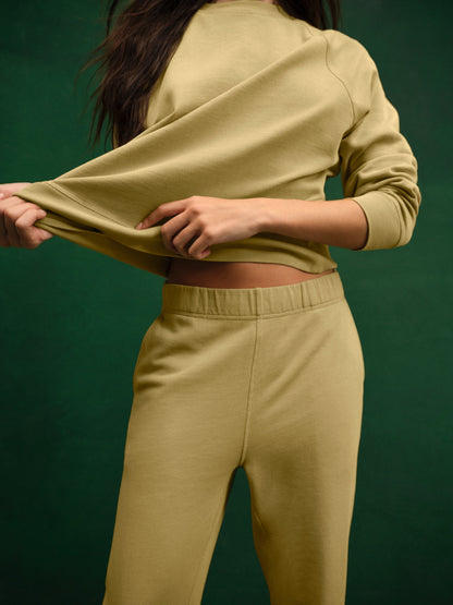 Organic Lightweight Terry Raglan Sweatshirt