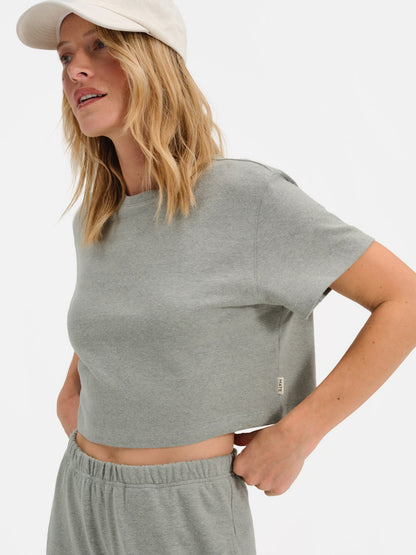 Regenerative Hemp Relaxed Crop Tee