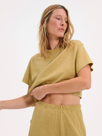 Regenerative Hemp Relaxed Crop Tee