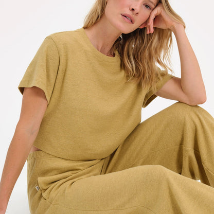 Regenerative Hemp Relaxed Crop Tee