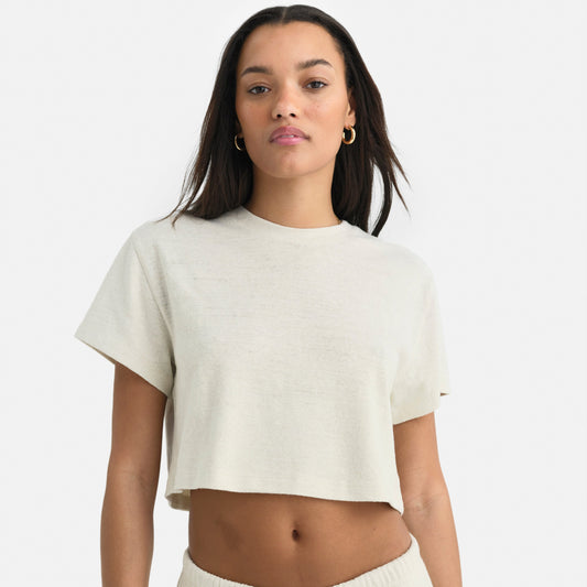 Regenerative Hemp Relaxed Crop Tee