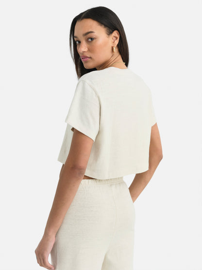 Regenerative Hemp Relaxed Crop Tee