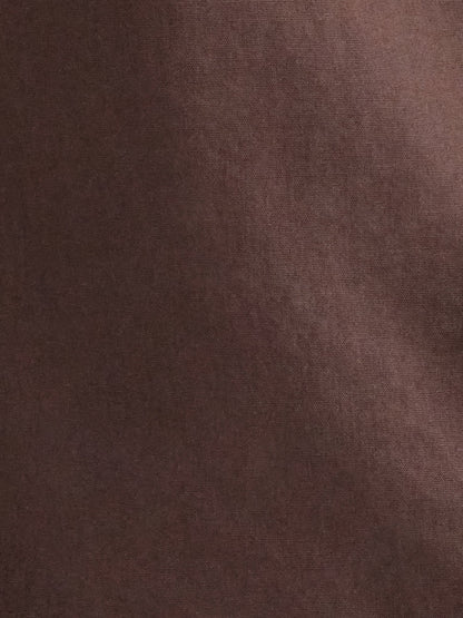 Organic Poplin Long Sleeve Button Down