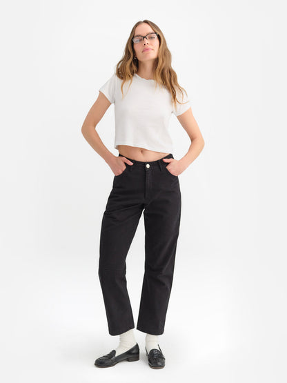 Organic Cotton Canvas Five Pocket Pant