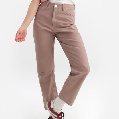 Organic Cotton Canvas Five Pocket Pant