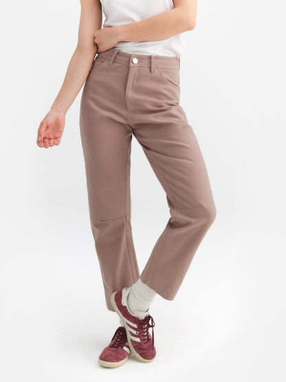 Organic Cotton Canvas Five Pocket Pant
