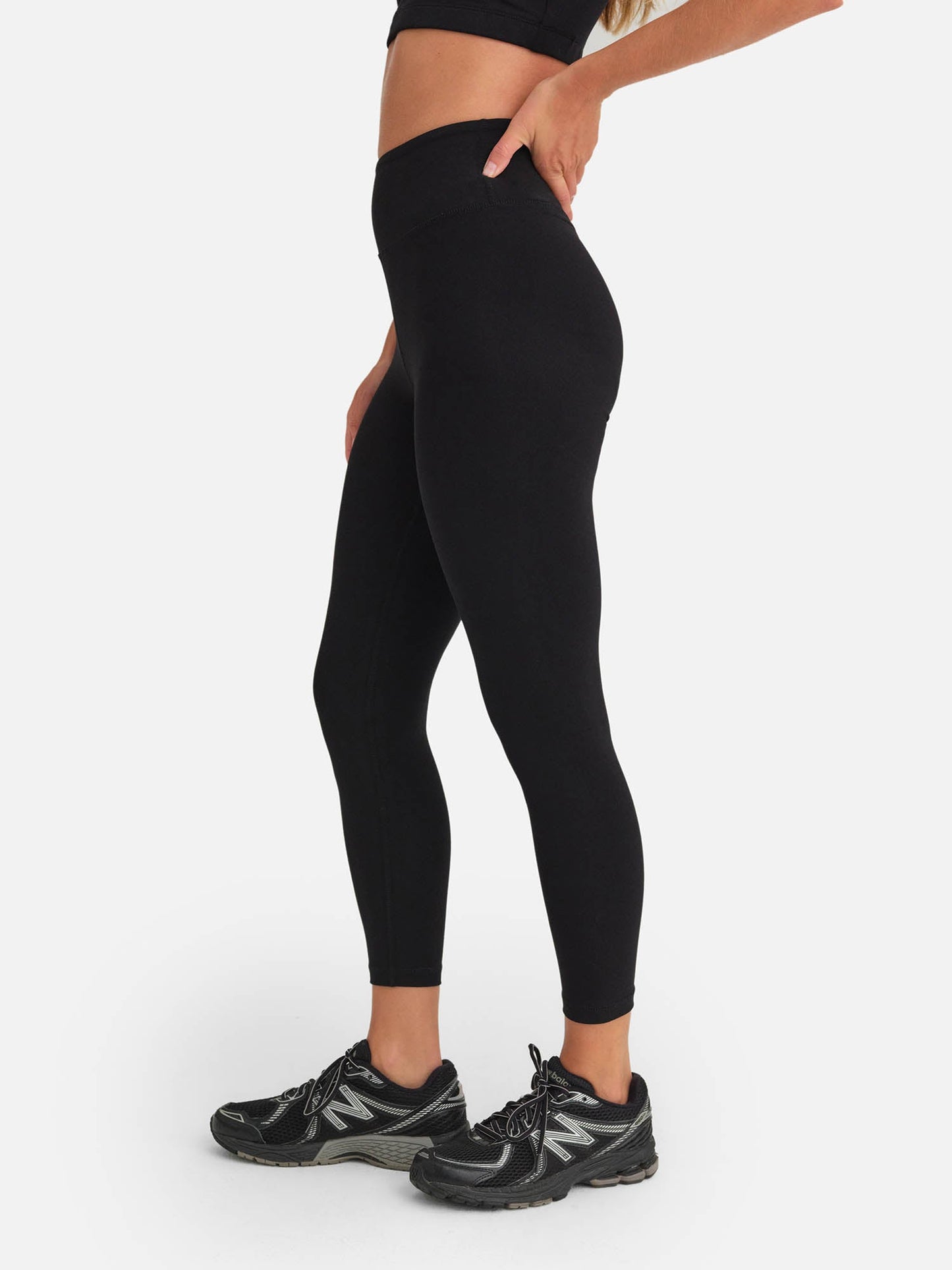 Organic Stretch Midi Legging